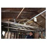 Lot of landscaper rakes