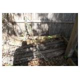 Lot of Split Rail fence post
