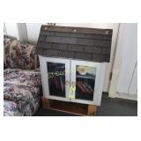 Glass door book case