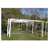 small soccer goal frames