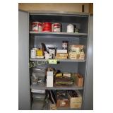 CONTENTS OF METAL CABINET