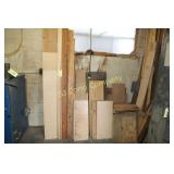 ASSORTED LOT OF LUMBER & PLYWOOD