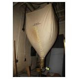 HANGING PACKING PEANUT DISPENSER