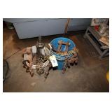 ASSORTED CHAINS & HOOKS