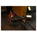 CRAFTSMAN LAWN MOWER AND GAS CONTAINERS