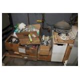 ASSORTED ELECTRICAL SUPPLIES & WIRING