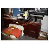 WOOD CREDENZA 72" X 20" X 29"