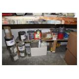 ASSORTED PAINT AND KWIK KAST