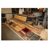 PINE PLANKS AND ASSORTED WOOD