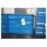 METAL STORAGE BOX AND CONTENTS