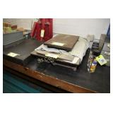 CAST IRON SURFACE PLATE 20" X 30" & STEEL PLATE