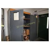 METAL STORAGE CABINET 48" X 24" X 79"