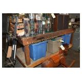 LAYOUT/WORKTABLE  W/CASTERS - 84" X 42" X 39