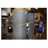 STEEL STORAGE CABINET AND CONTENTS   36" X 24" X