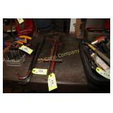 STILSON WRENCH, LARGE TAP HANDLE, ANTIQUE BULB