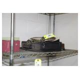 LAPTOP CASE, MIRROR TRAY, TAPE MACHINE