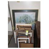 LOT OF PICTURES & FRAMES