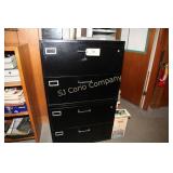 2 DRAWER FILE CABINETS (STACKED)