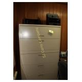 5 DRAWER FILE CABINET