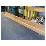 WOOD PLANKS:  1 MAPLE 150"x7"x2" / 1 POPLAR