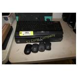 Lot of 4 wireless keyboard/mouse used