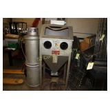 Trinco Dry Blast, sandblaster with dust