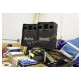 Pair of RAMSA Panasonic WS-A200 speakers with