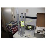 Lot of 4 adjustable table legs