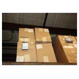 Cases of cufflink boxes (black)