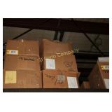 Cases of cufflink boxes  (beige)