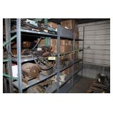 Lot:  Misc. electric motors, electric switches,