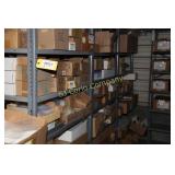 Sections of metal shelving - 3