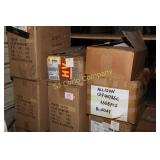 Lot: Earring cards and bracelet boxes