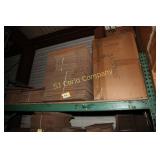 Contents of shelf - 12 cube, 10C shipping boxes