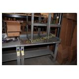 Lot:  3 metal work tables