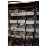 Double boxes of assorted costume jewelry