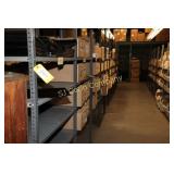 Sections of metal shelving - 3