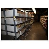 Sections of metal shelving - 3