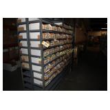 Sections of metal shelving - 3