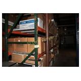 Sections of pallet racking w/wire decking - 42"w