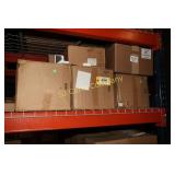 Lot:  White leatherette gift boxes