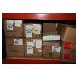 Cartons of collar stays boxes - clear