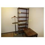 Bookshelf, table and "Butler"