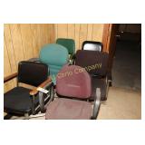 Lot:  6 assorted office chairs