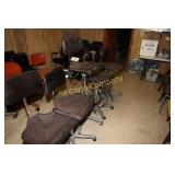 Adjustable drafting table chairs