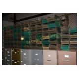 Plastic parts bins - 8"w