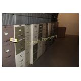 Four drawer file cabinets  (no contents)