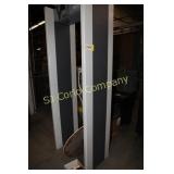 Metro 124 metal detector walk-through and Garrett