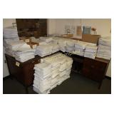 Lot:  Corner desk and small file cabinet