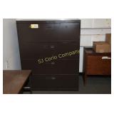 Lot:  Four drawer lateral file cabinet (no